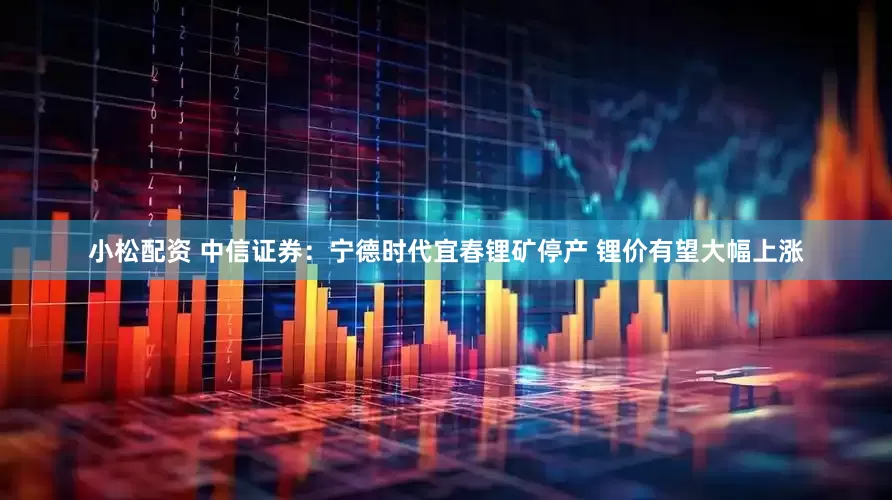 小松配资 中信证券：宁德时代宜春锂矿停产 锂价有望大幅上涨