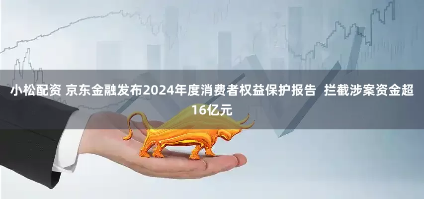 小松配资 京东金融发布2024年度消费者权益保护报告  拦截涉案资金超16亿元